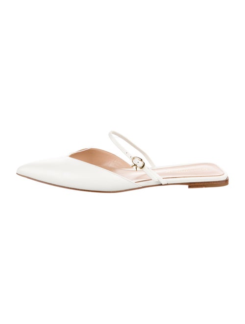 Gianvito Rossi Leather Mules