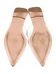 Gianvito Rossi Leather Mules