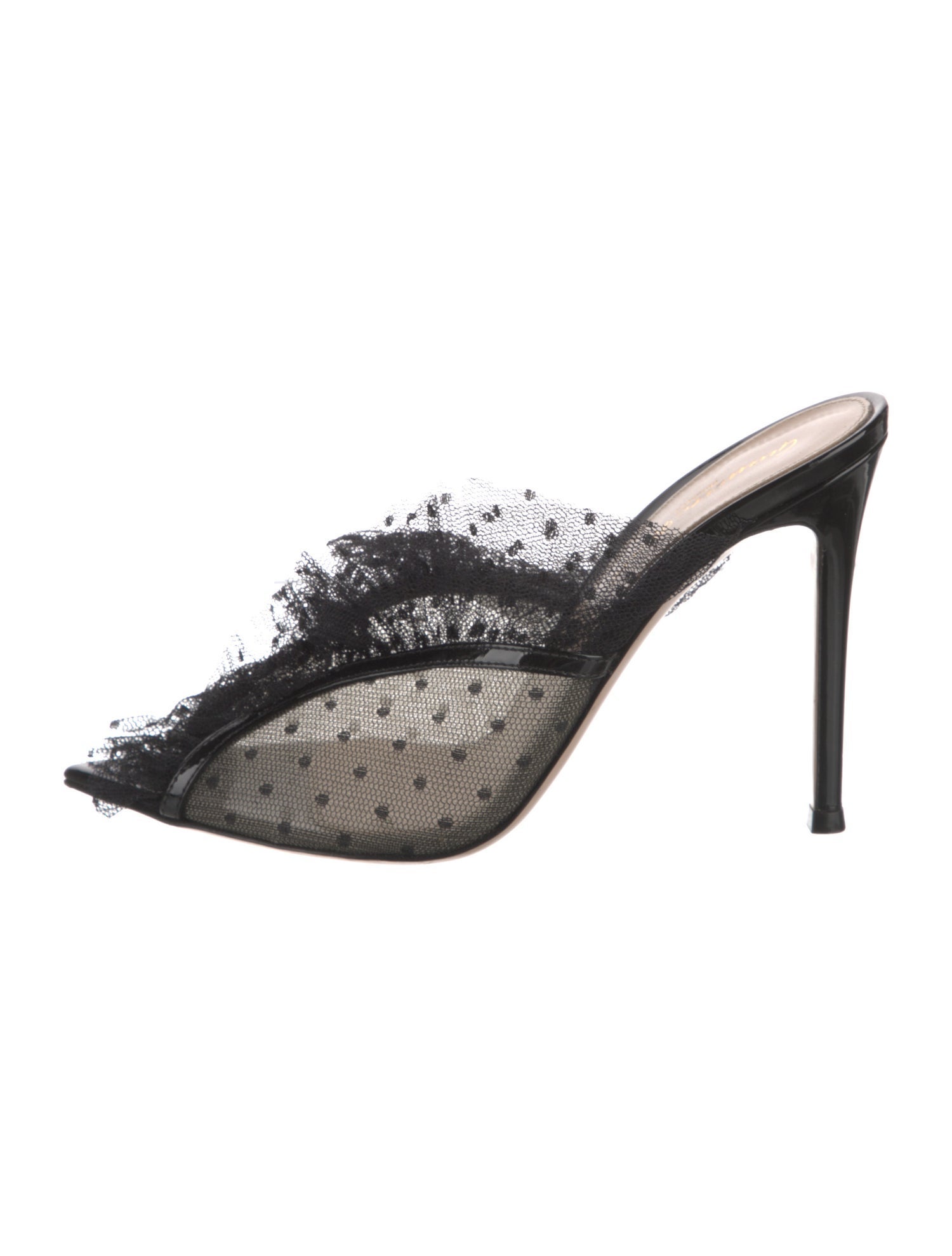 Gianvito Rossi Lace Mules