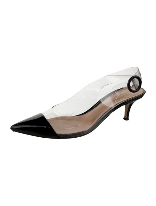 Gianvito Rossi PVC Slingback Pumps