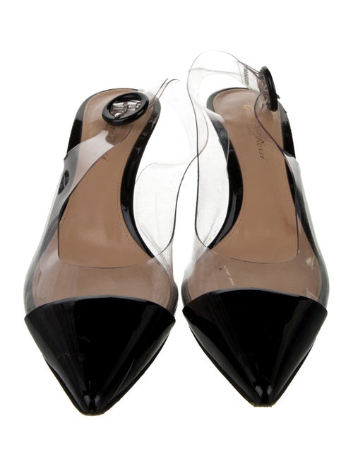 Gianvito Rossi PVC Slingback Pumps