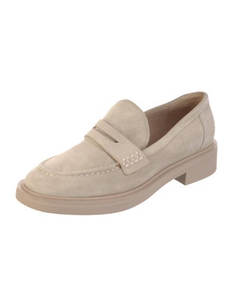 Gianvito Rossi Suede Loafers