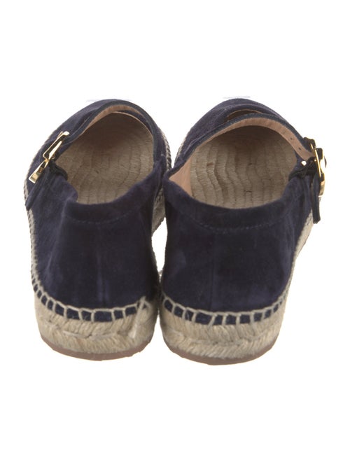 Gianvito Rossi Suede Mary Jane Flats