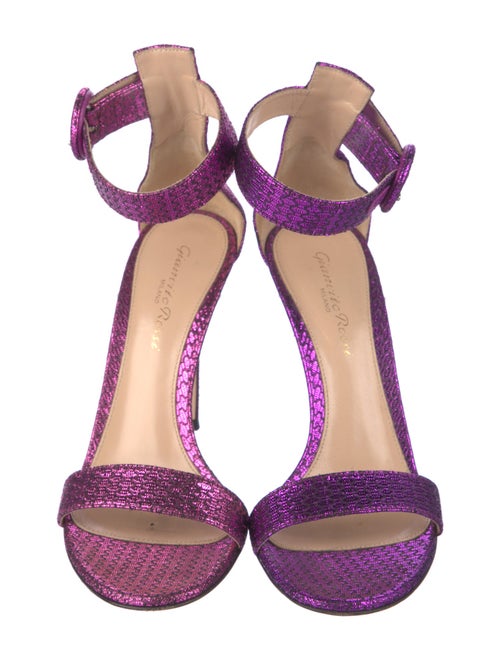 Gianvito Rossi Glitter Sandals