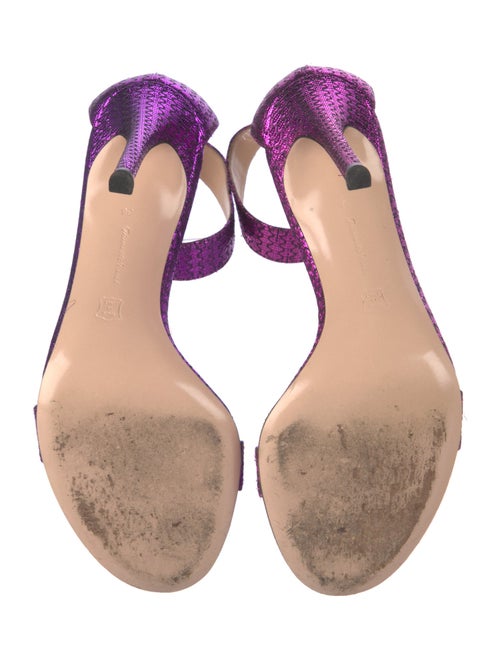 Gianvito Rossi Glitter Sandals