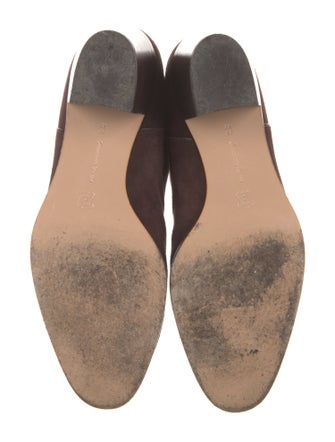 Gianvito Rossi Suede Western Boots