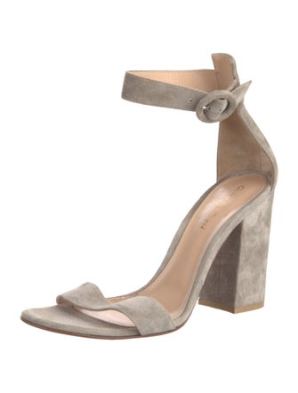 Gianvito Rossi Suede Sandals