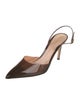 Gianvito Rossi PVC Slingback Pumps