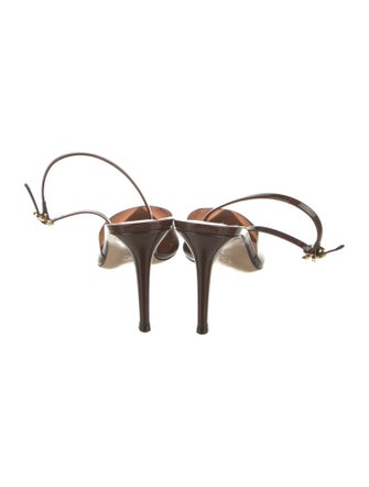 Gianvito Rossi PVC Slingback Pumps