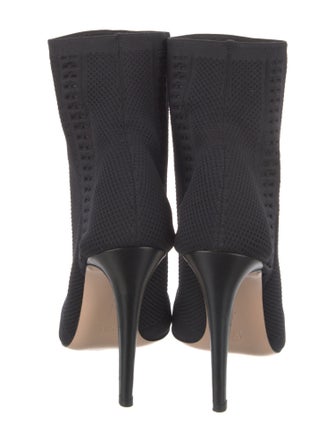 Gianvito Rossi Lasercut Accents Sock Boots