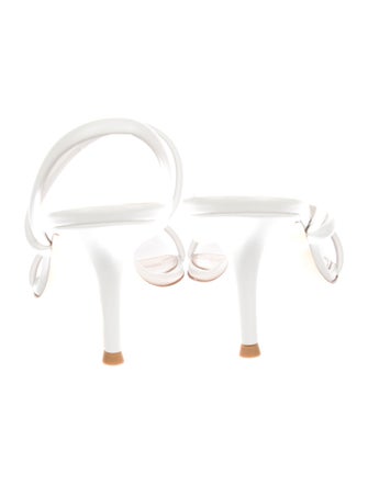 Gianvito Rossi Leather Slingback Sandals