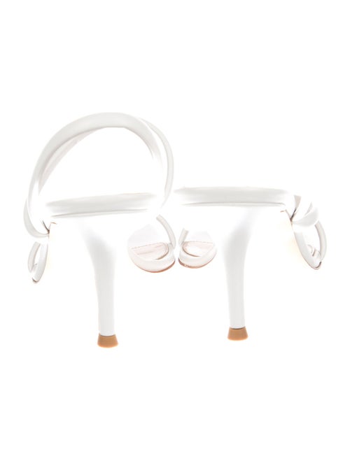 Gianvito Rossi Leather Slingback Sandals