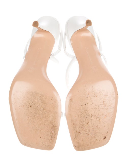 Gianvito Rossi Leather Slingback Sandals