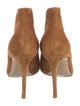Gianvito Rossi Suede Animal Print D'Orsay Pumps