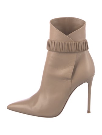 Gianvito Rossi Leather Sock Boots
