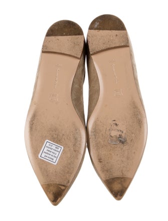Gianvito Rossi Suede Flats