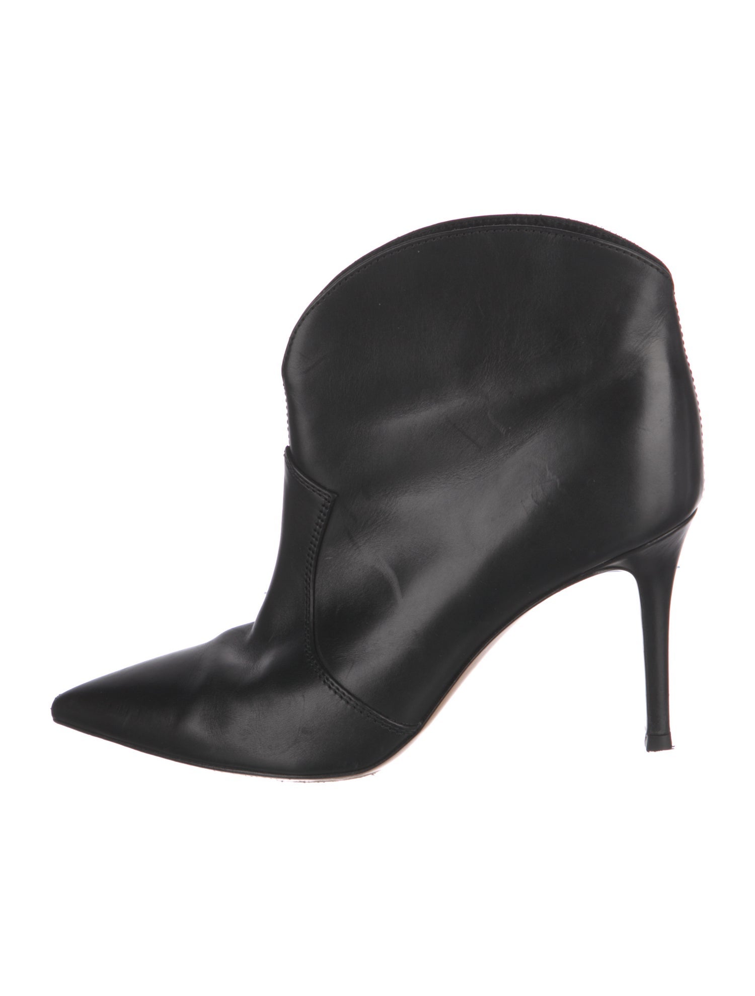 Gianvito Rossi Leather Western Boots