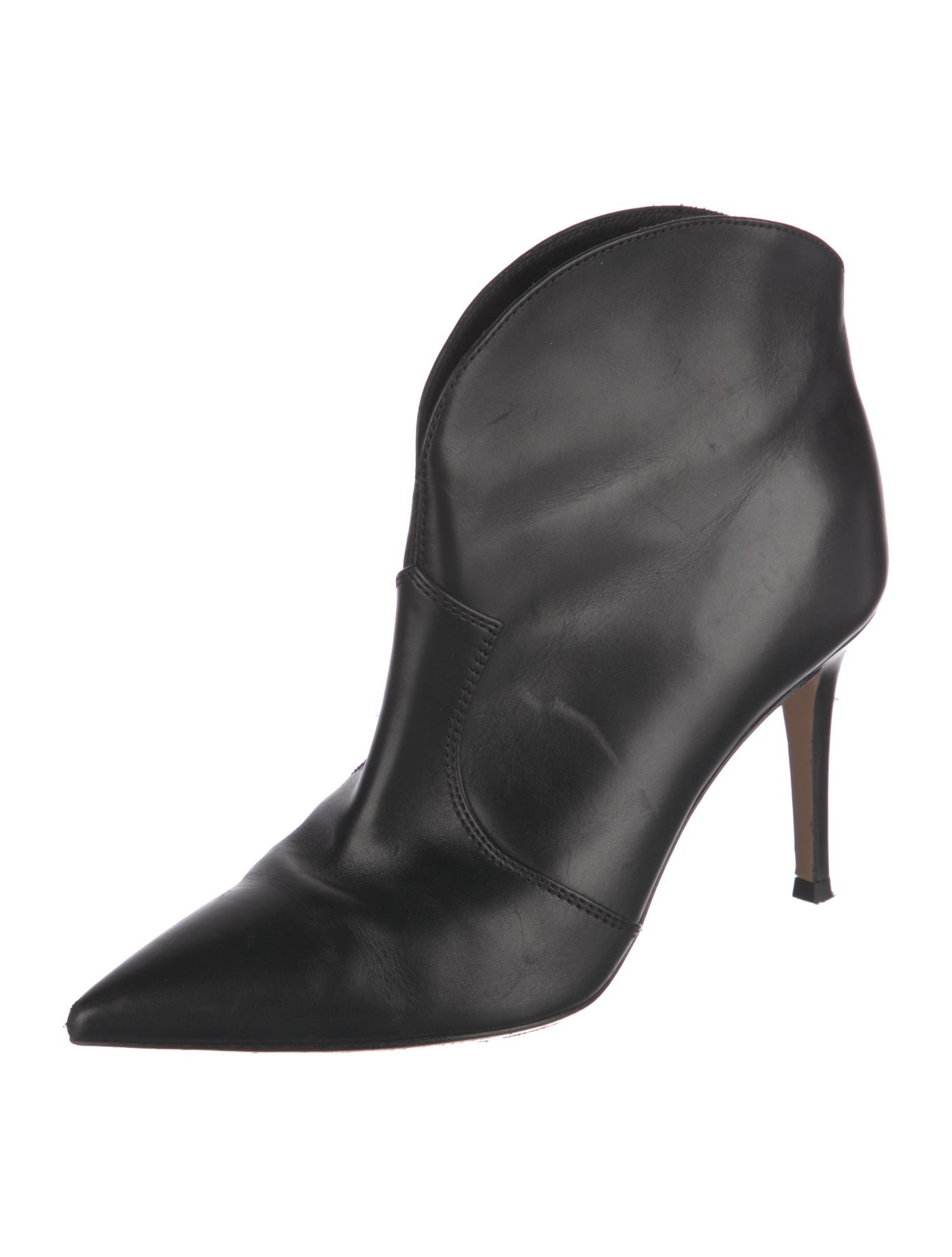 Gianvito Rossi Leather Western Boots