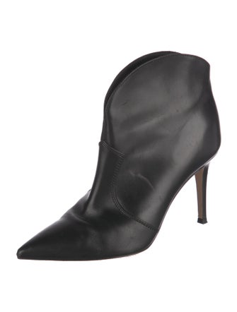 Gianvito Rossi Leather Western Boots