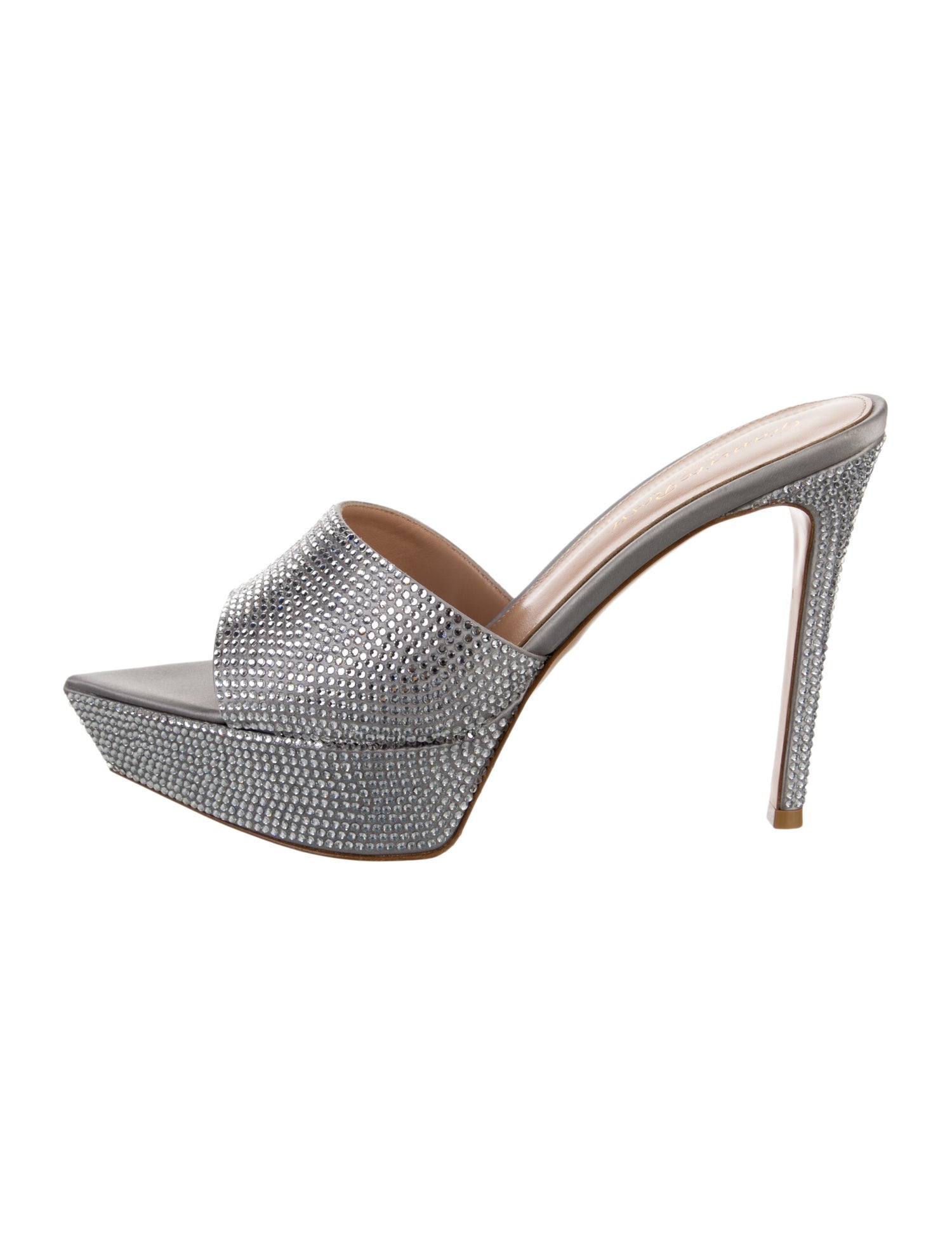 Gianvito Rossi Leather Slides