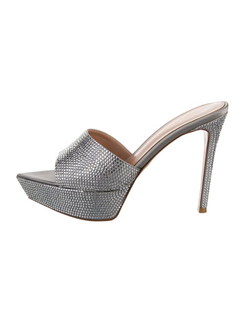 Gianvito Rossi Leather Slides