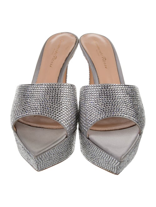 Gianvito Rossi Leather Slides