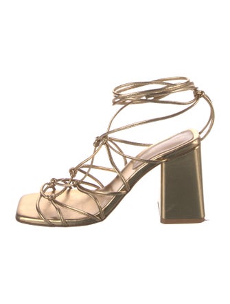 Gianvito Rossi Leather Sandals