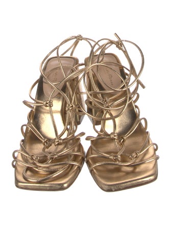 Gianvito Rossi Leather Sandals