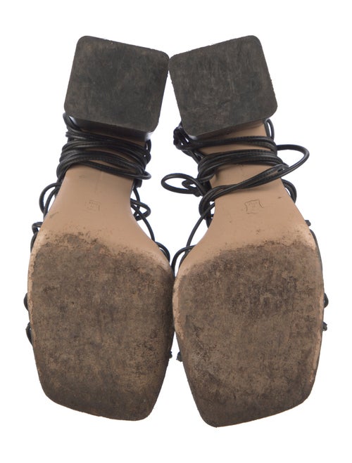 Gianvito Rossi Leather Gladiator Sandals