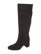 Gianvito Rossi Suede Riding Boots