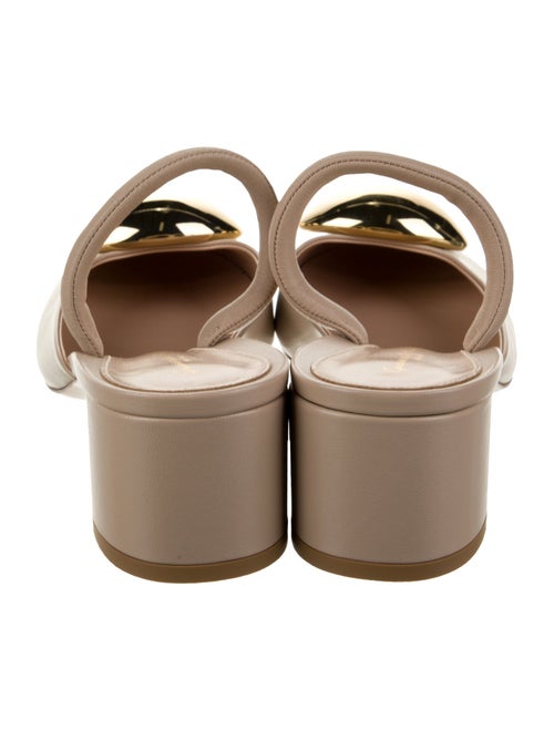 Gianvito Rossi Leather Slingback Pumps