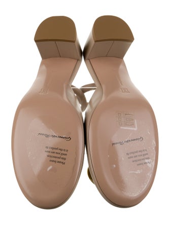 Gianvito Rossi Leather Slingback Pumps