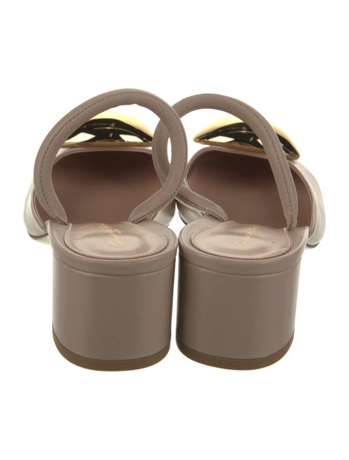 Gianvito Rossi Leather Slingback Pumps