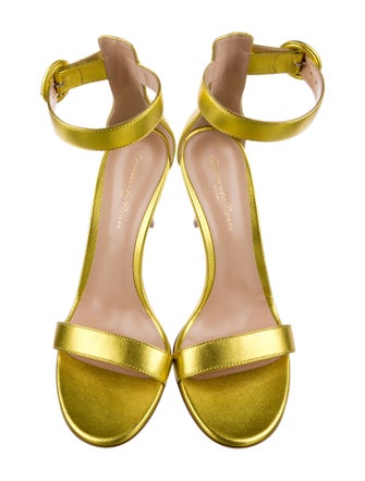 Gianvito Rossi Leather Sandals