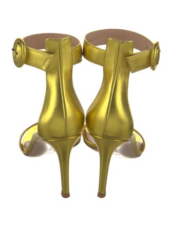 Gianvito Rossi Leather Sandals