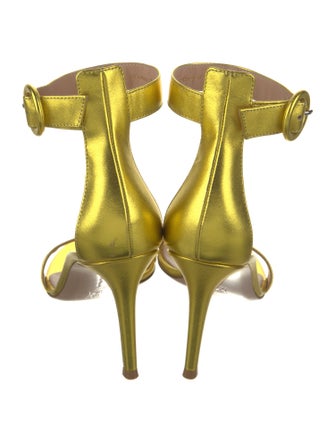 Gianvito Rossi Leather Sandals