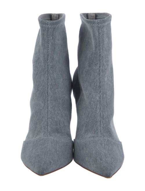 Gianvito Rossi Denim Sock Boots