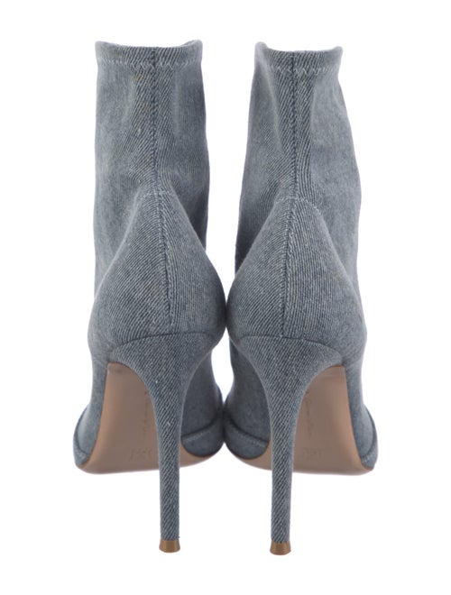 Gianvito Rossi Denim Sock Boots