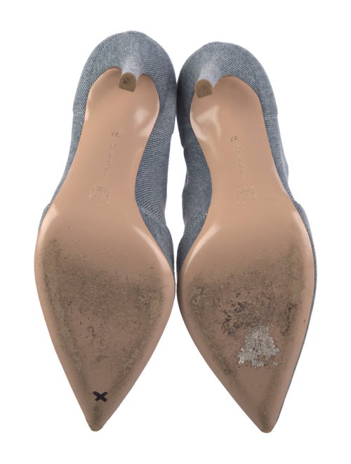 Gianvito Rossi Denim Sock Boots