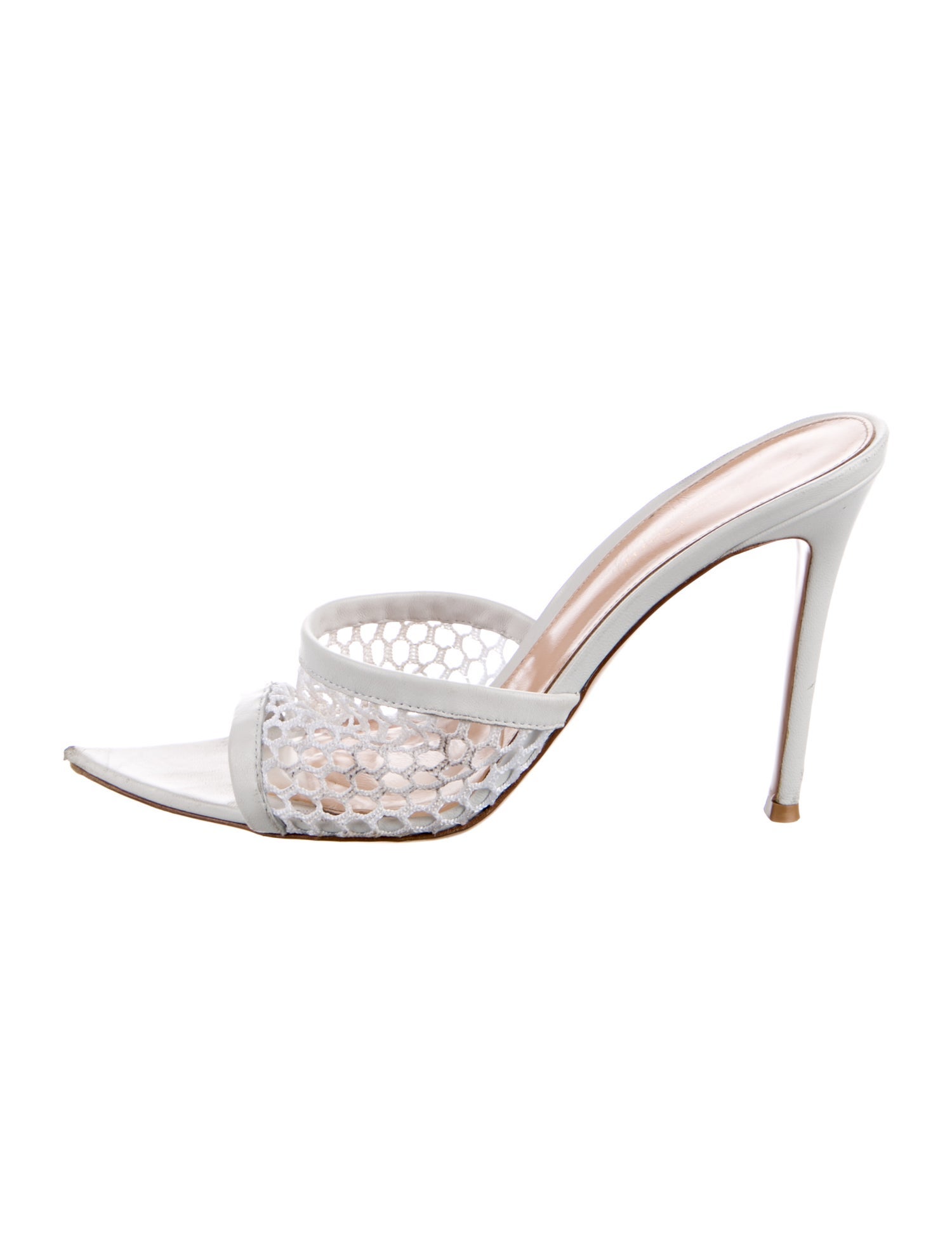 Gianvito Rossi Leather Slides