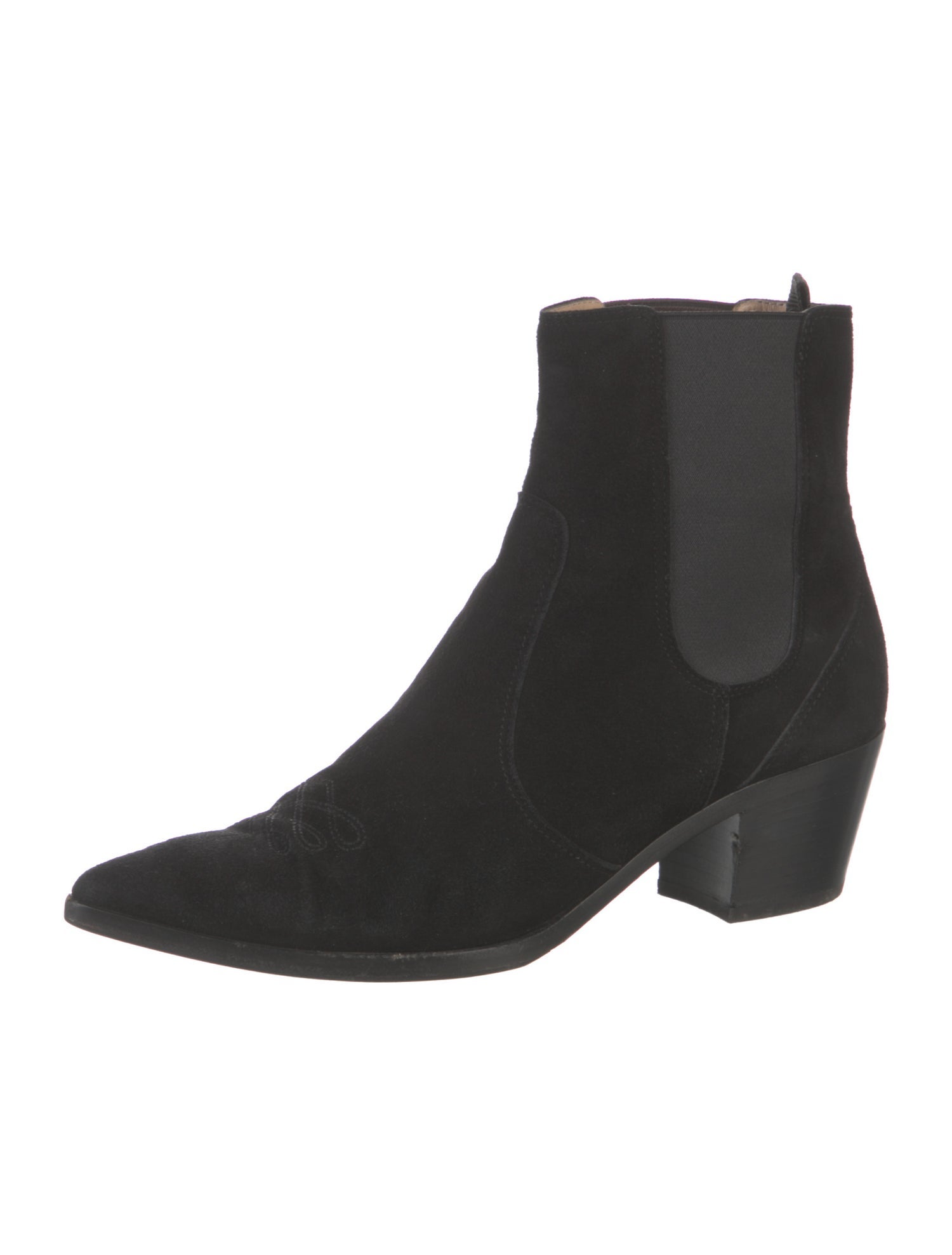 Gianvito Rossi Suede Chelsea Boots