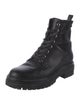 Gianvito Rossi Leather Combat Boots