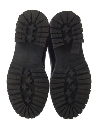 Gianvito Rossi Leather Combat Boots