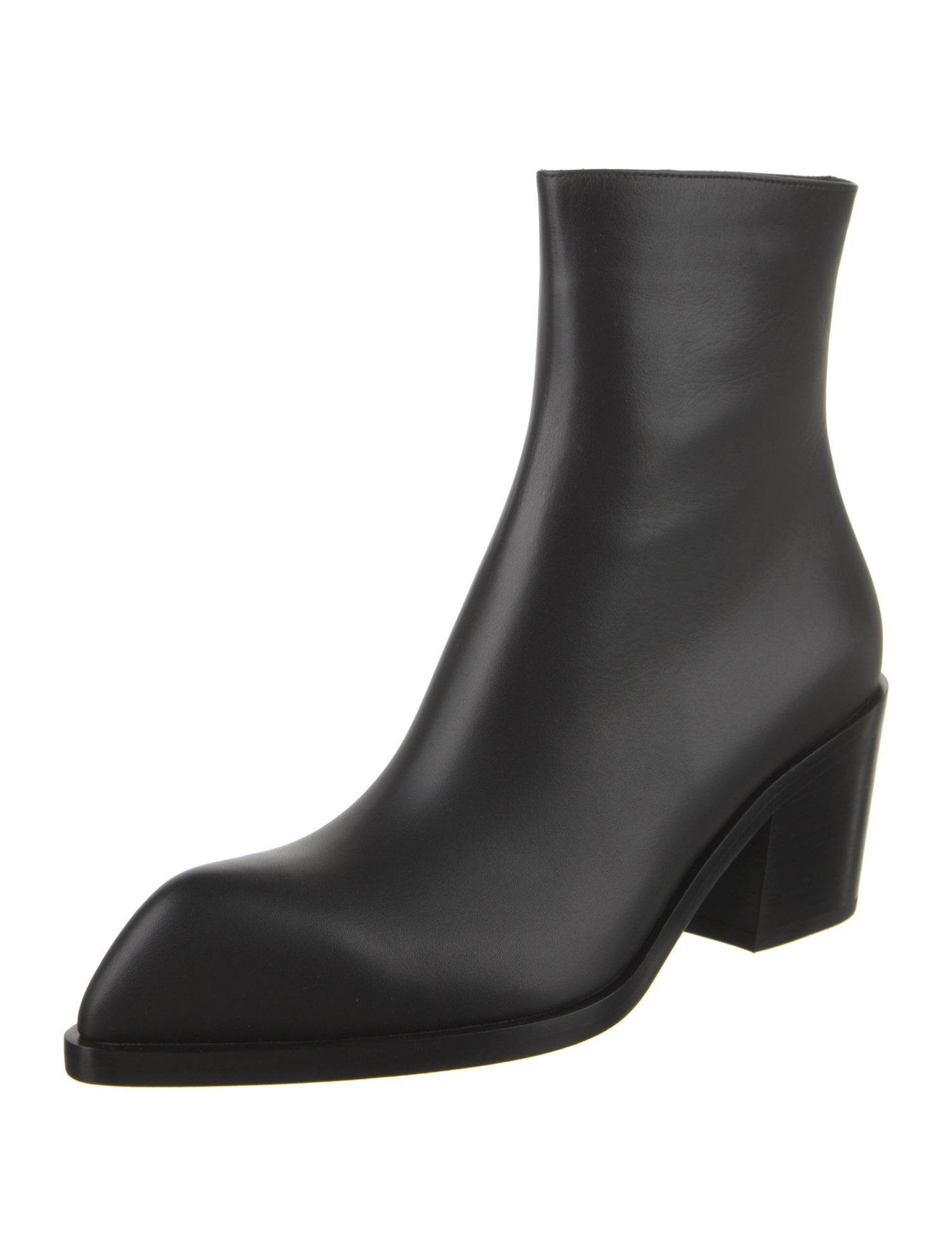 Gianvito Rossi Leather Sock Boots