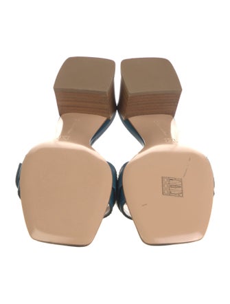 Gianvito Rossi Leather Slides