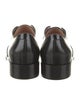 Gianvito Rossi Leather Scalloped Accent Oxfords