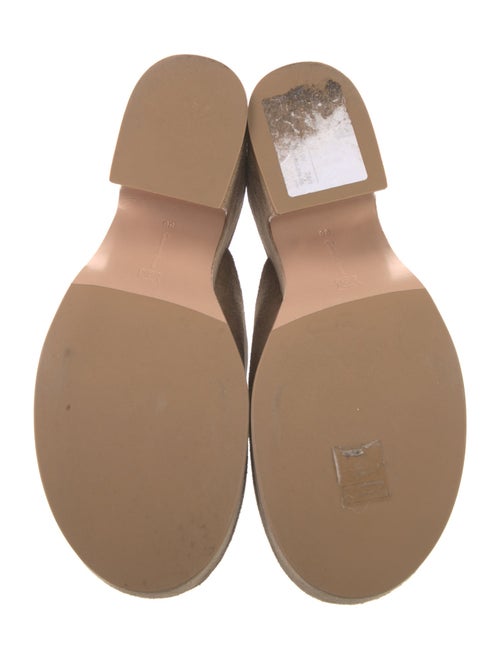 Gianvito Rossi Suede Mules