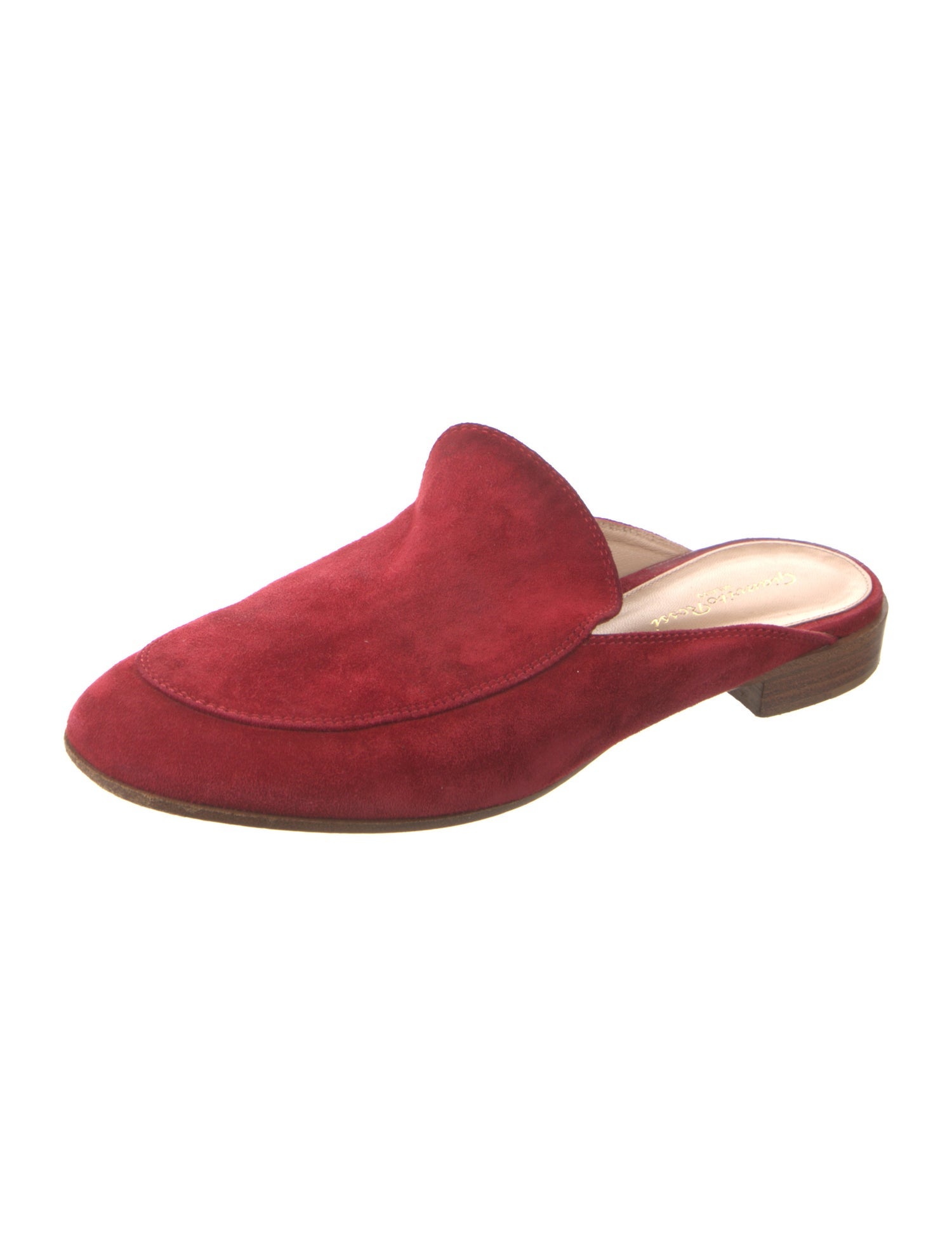 Gianvito Rossi Suede Mules