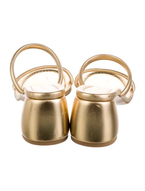 Gianvito Rossi Leather Slides