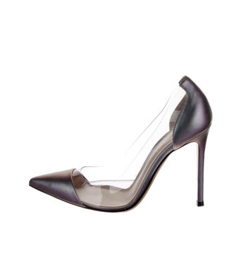 Gianvito Rossi Leather D'Orsay Pumps